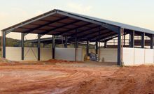 an outdoor farming building
