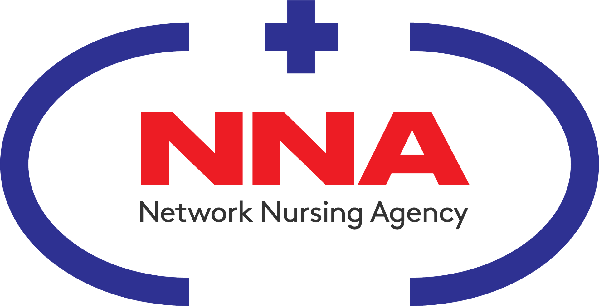 Logo for Network Nursing Agency: red