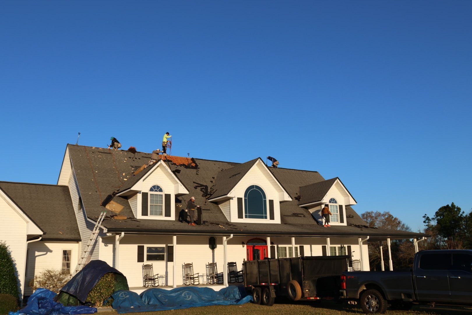 Residential roof tear-off and replacement Tifton