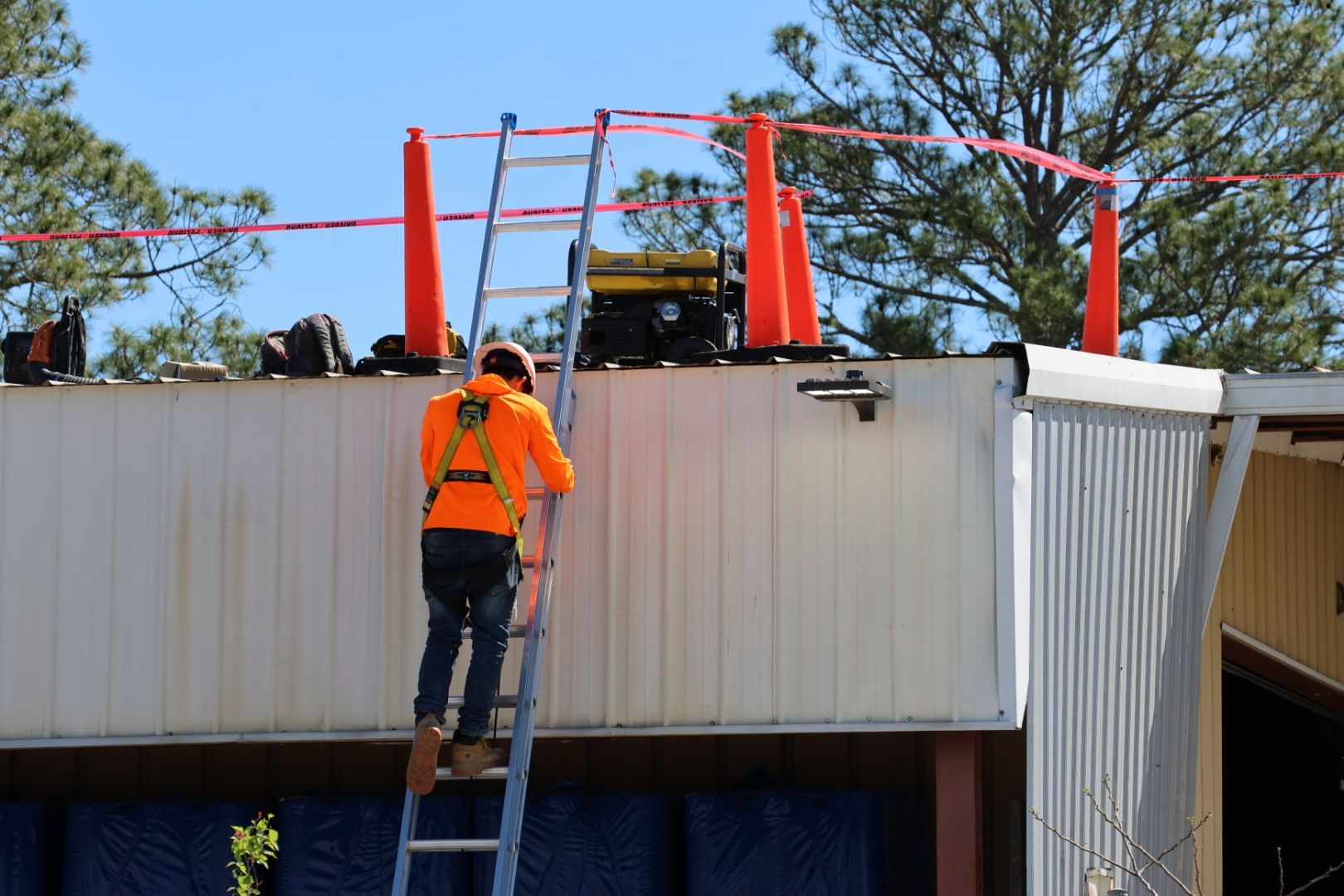 Flat roof inspection services in Adel GA