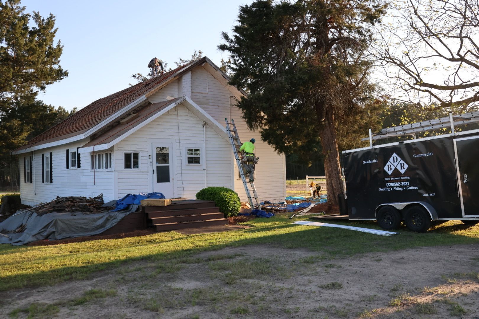Local Tifton roof repair and siding installation