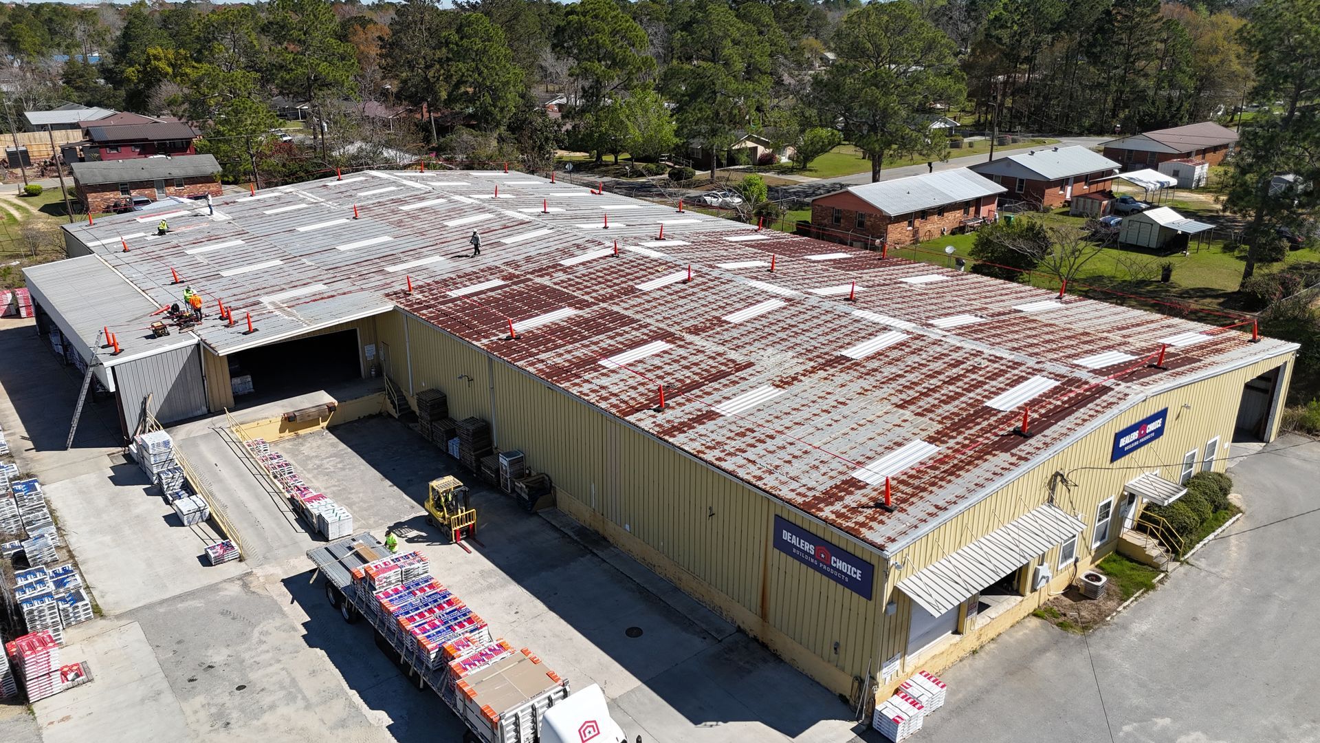 Commercial roof repair services in Ashburn