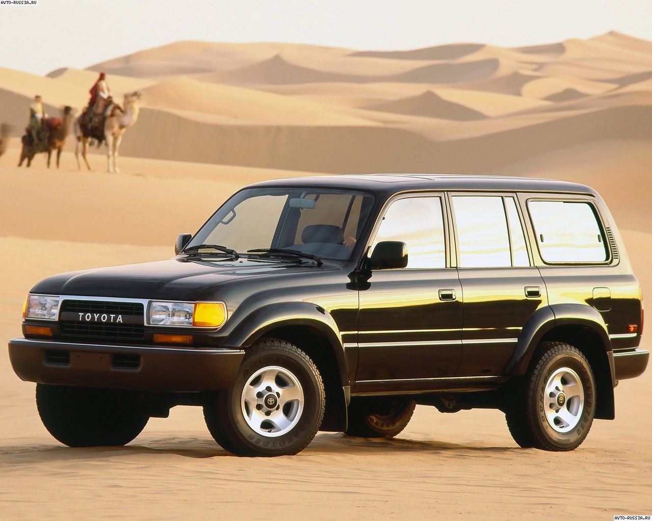 Toyota Black Custom Land Cruiser