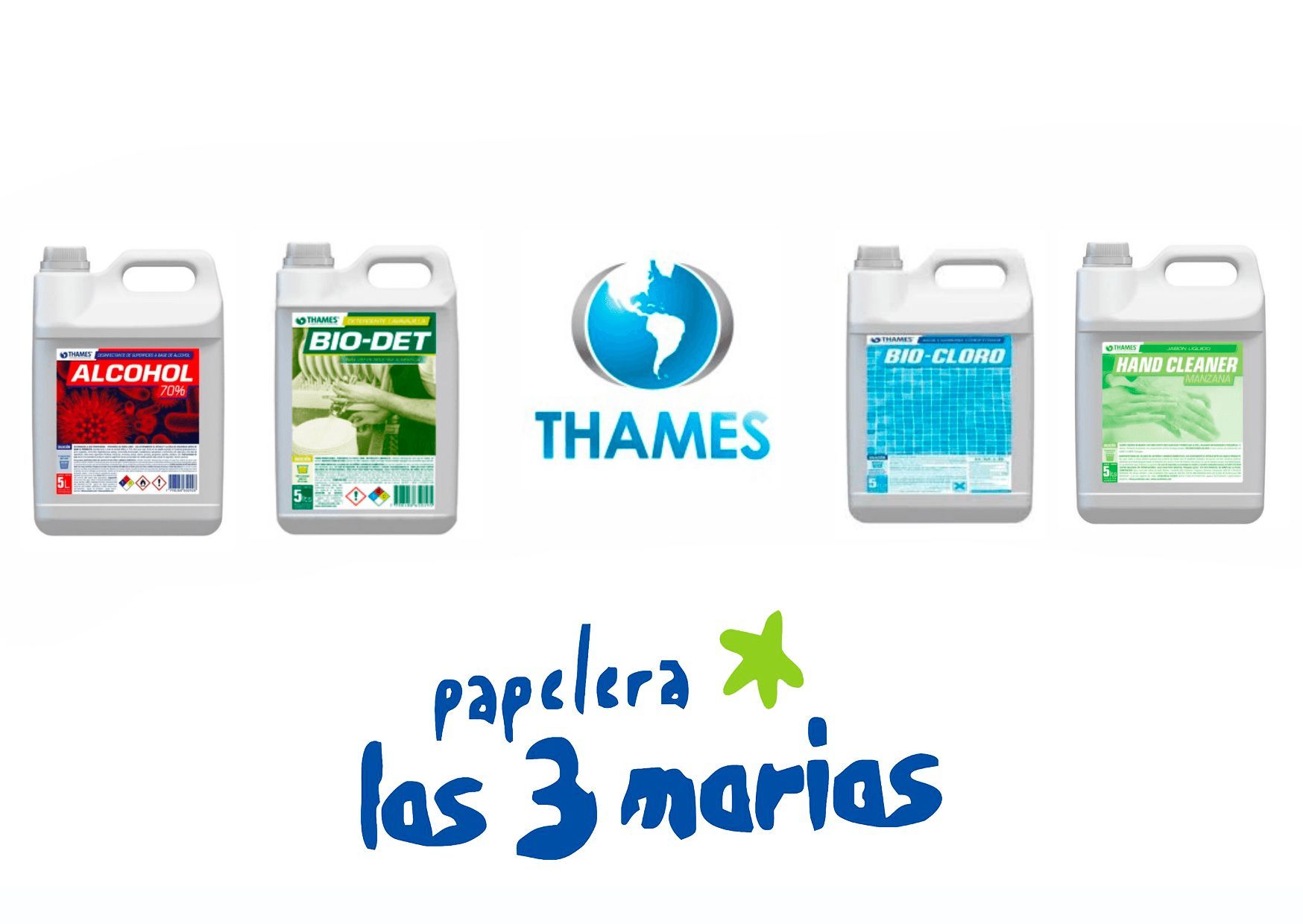 Papelera las 3 Marías