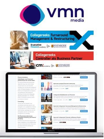 Ontwerpen voor VMN Media gemaakt tijdens een interim-klus.