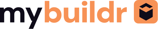 A logo for a company called mybuildr