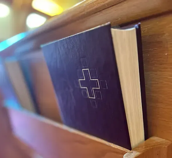 LSB in Hymn Rack | Zion Lutheran Church | Vassar KS