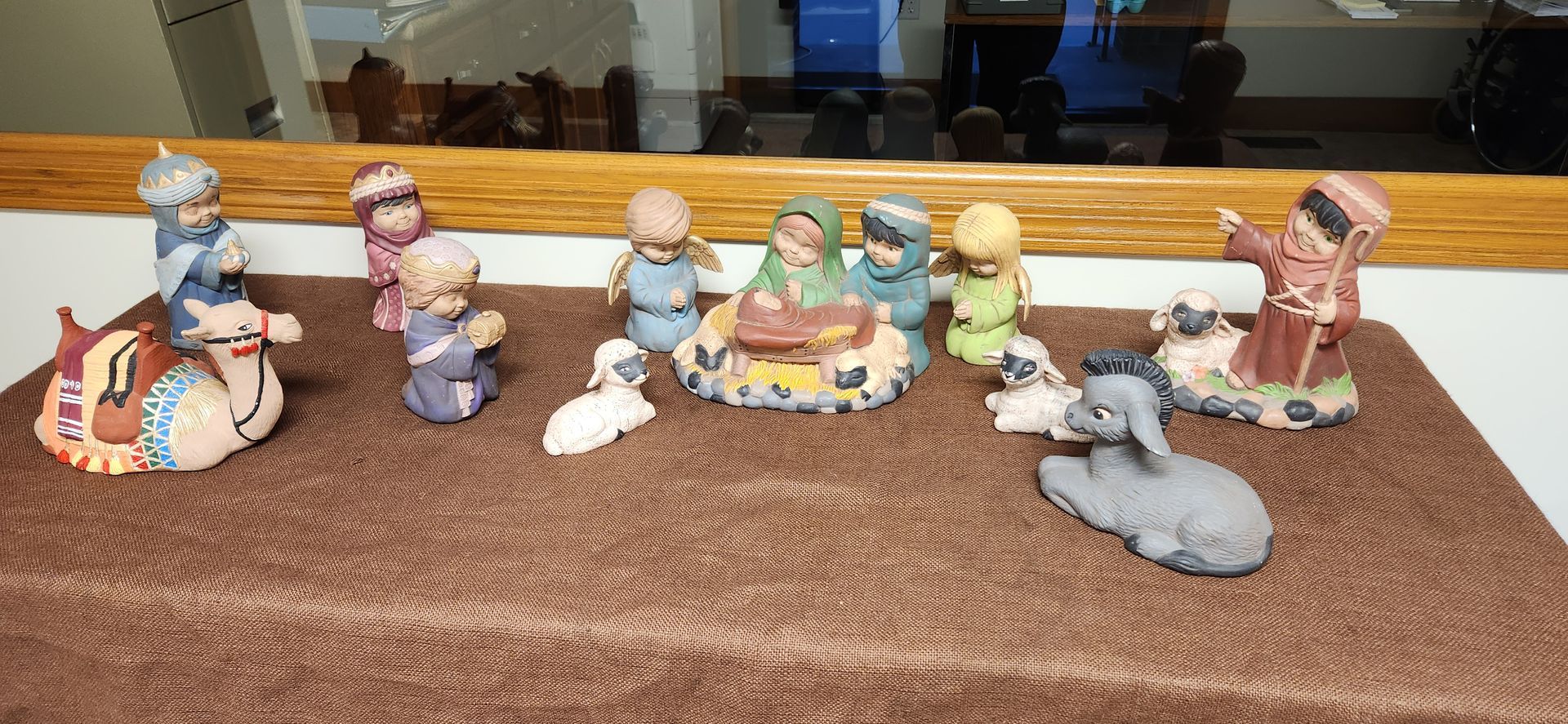 Office Nativity Set - Zion Lutheran Church -Vassar KS 66543