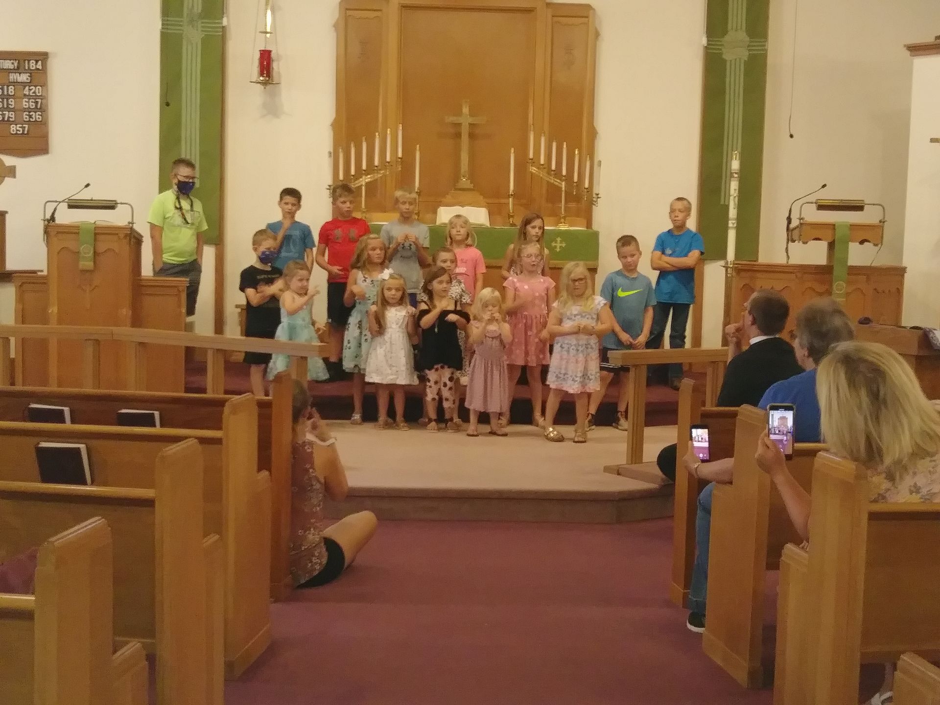 Zion Lutheran Church - Vassar KS - 66543 - ZKIDS - Up Front