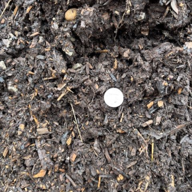 wood chip compost