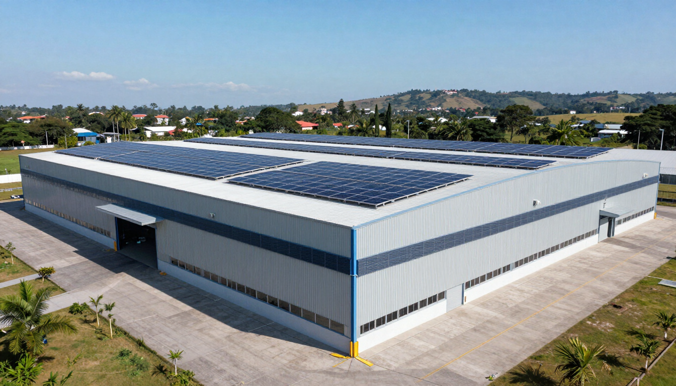 Energía solar para industrias y almacenes en Colombia