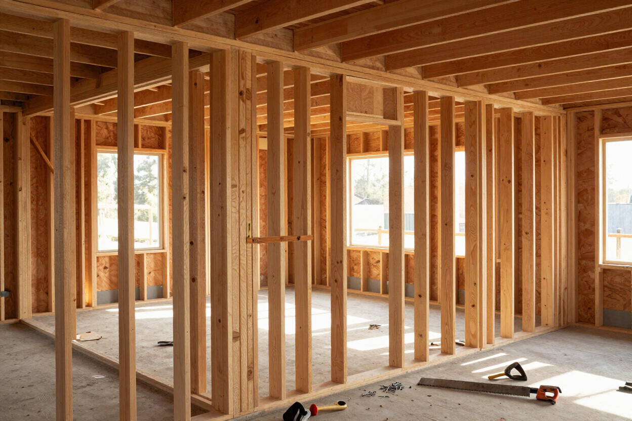 Light commercial tenant improvement and interior build-out managed by a general contractor in White City, Oregon.
