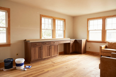 Home remodeling project by Rogue Custom Construction with quality finishes in White City, Oregon
