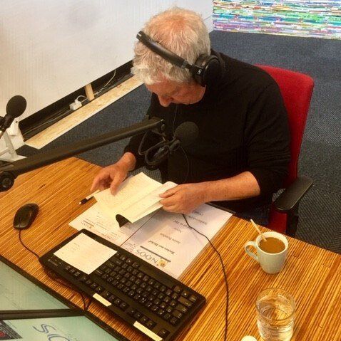 Boeken met Michel bij omroep Noos