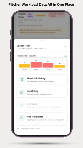 Pitcher Workload Data, All in One place