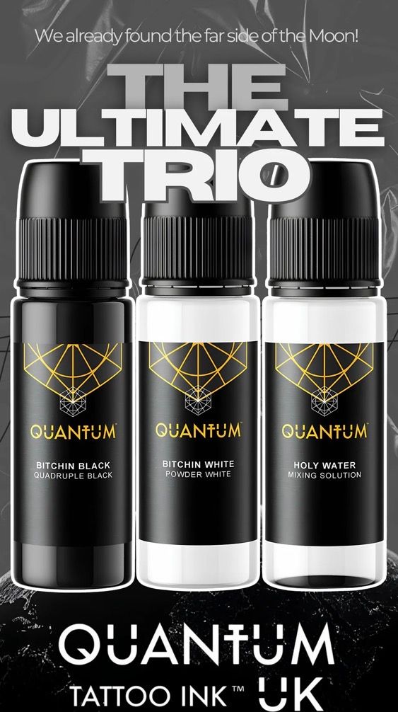 Quantru Inj Quantum Tattoo Ink UK – Professional Vegan Tattoo Inks