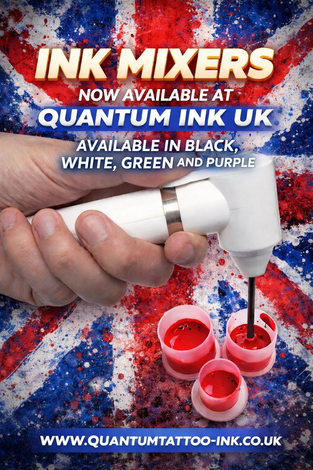 Quantru Inj Quantum Tattoo Ink UK – Professional Vegan Tattoo Inks