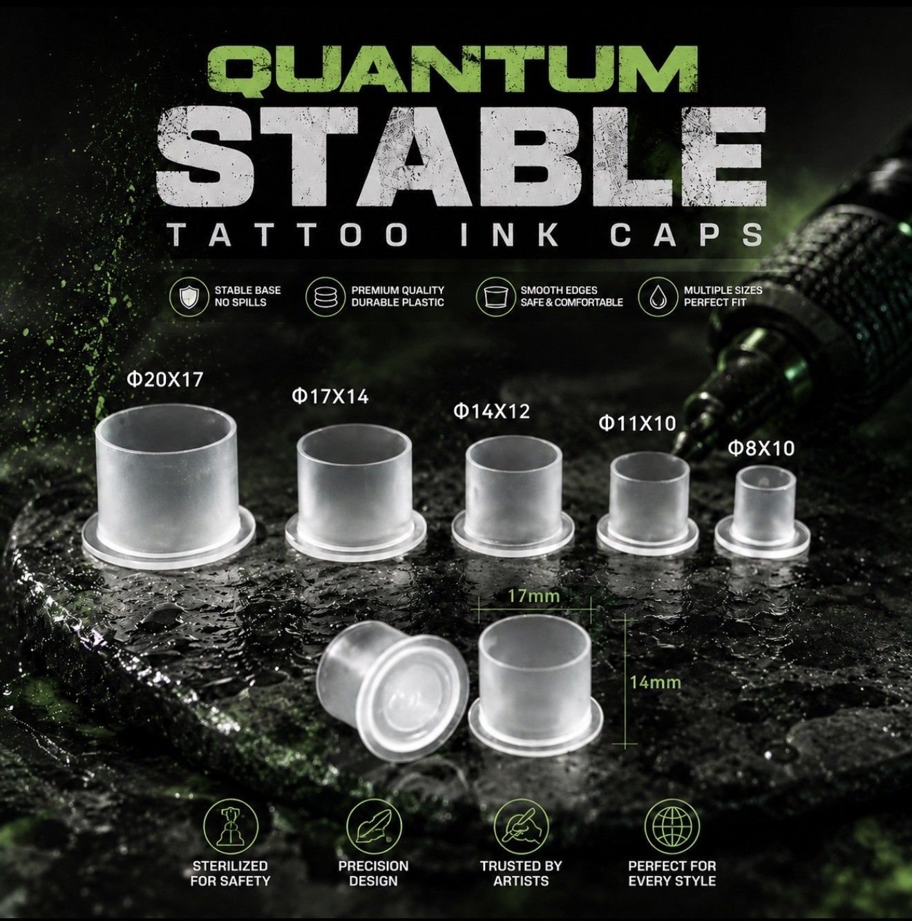 QUANTUM Stable Ink Caps