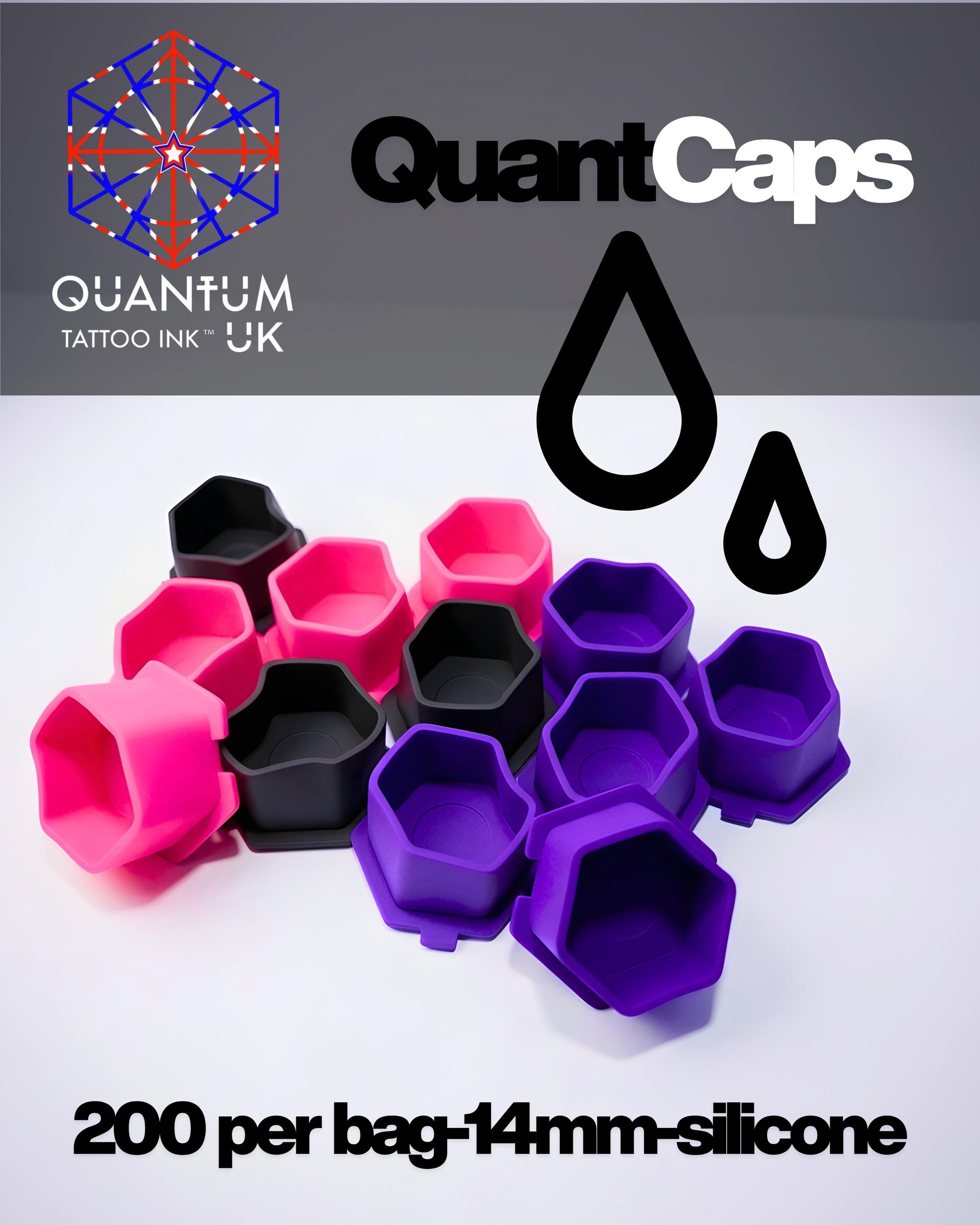 Quantum 14mm Hexy Caps