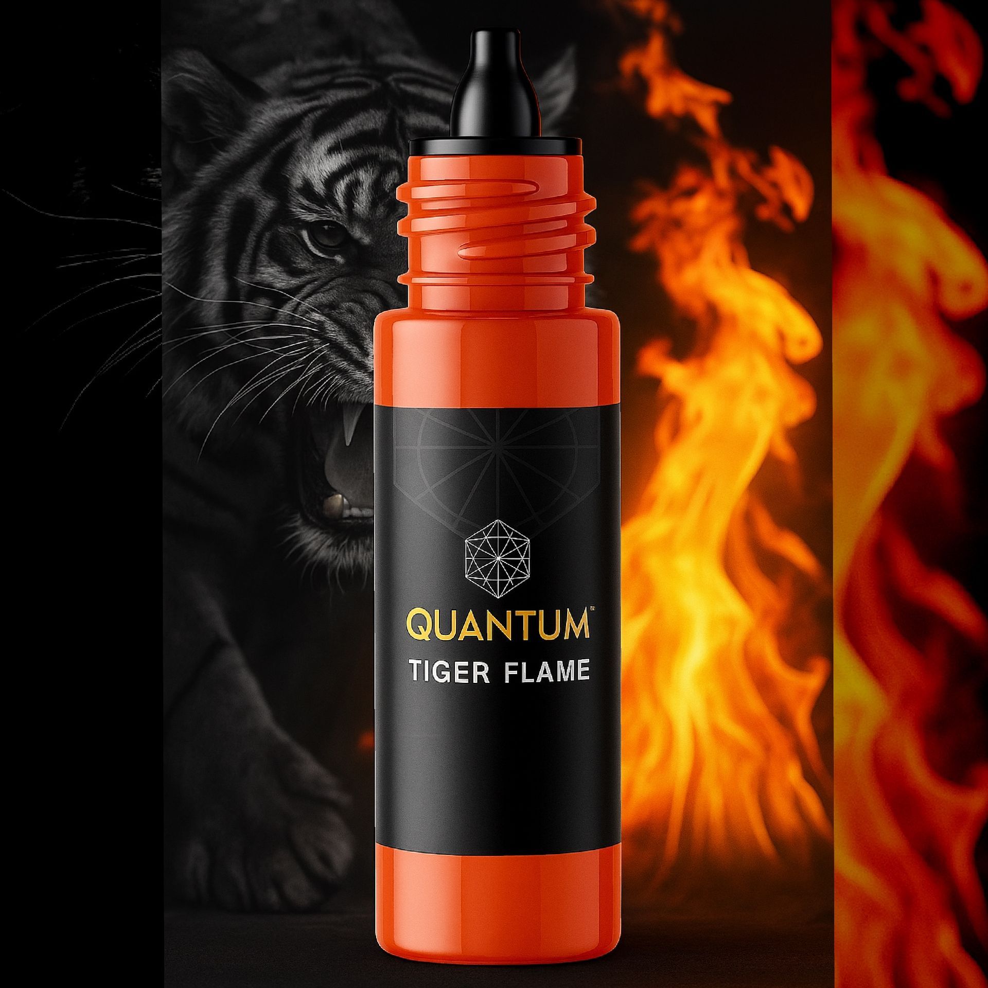 Tiger flame - Tattoo Ink