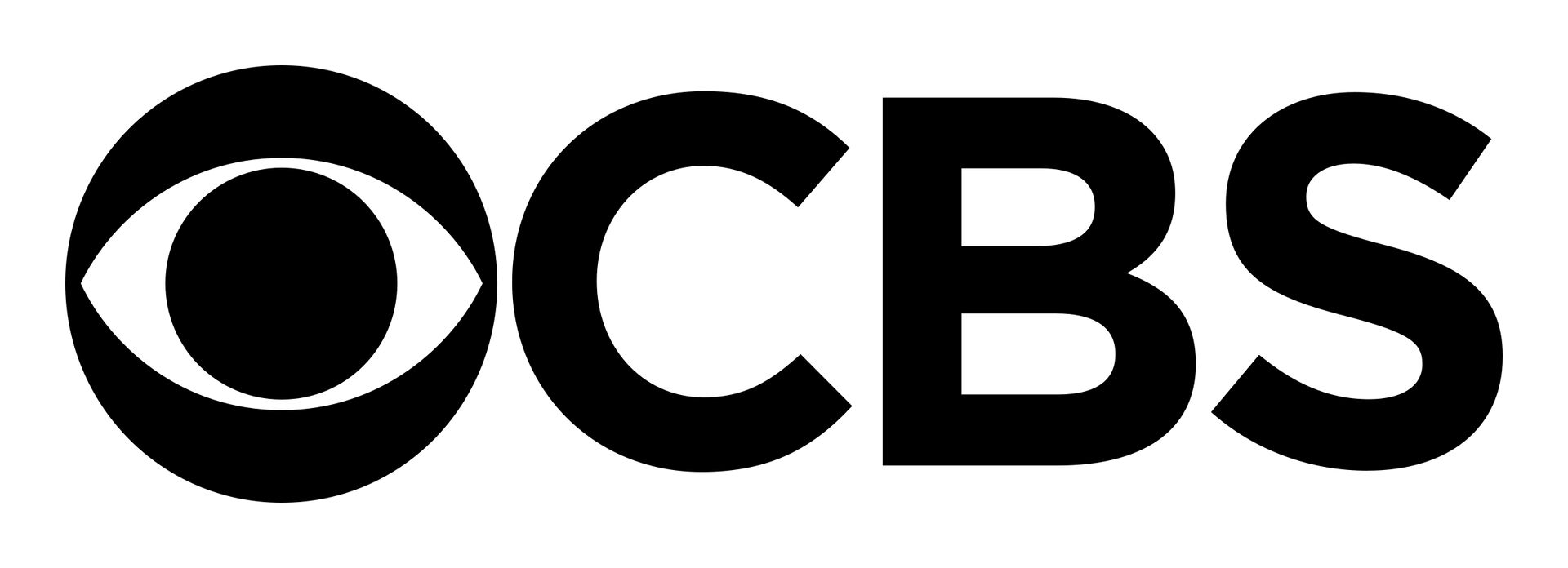 CBS logo: a stylized eye next to the letters