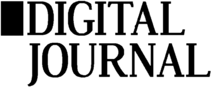 Digital Journal logo with a black square and the words