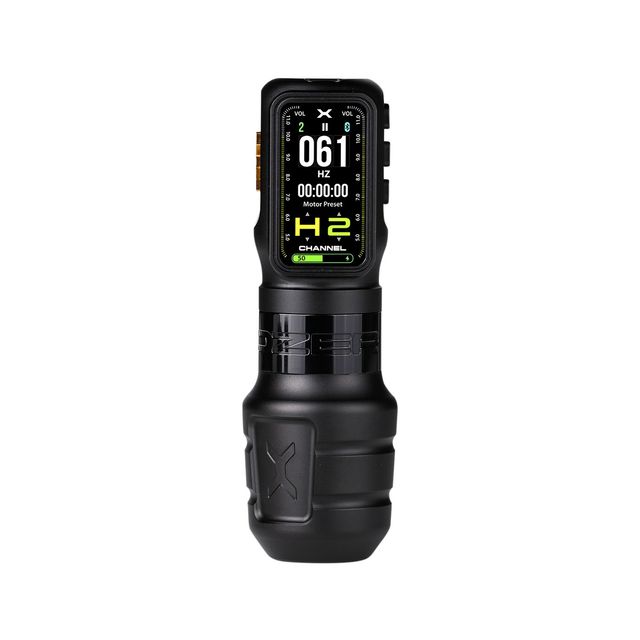 OZER Wireless Black Tattoo Machine Features a powerful motor and