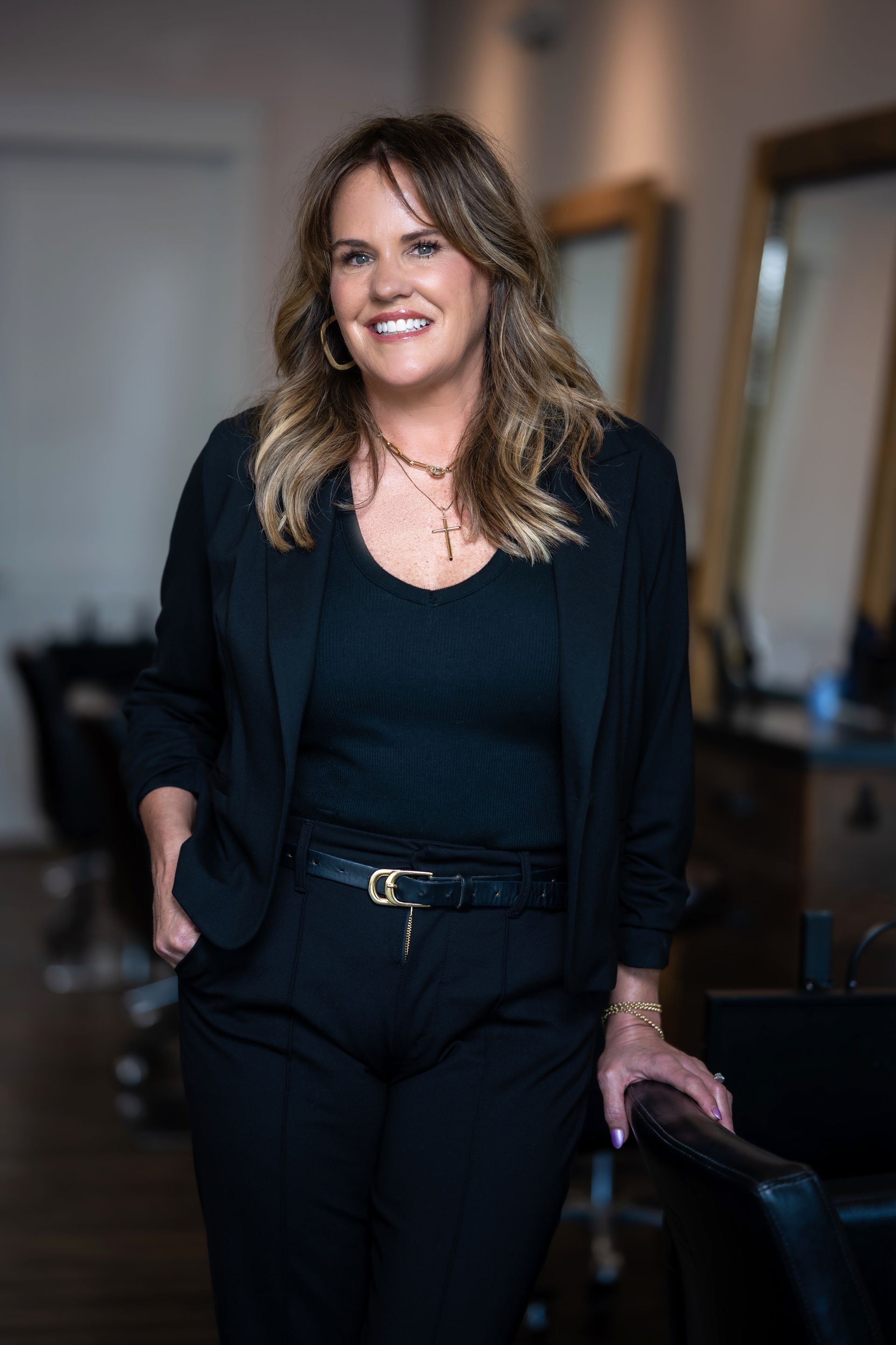 hair stylist Leslie Edwards