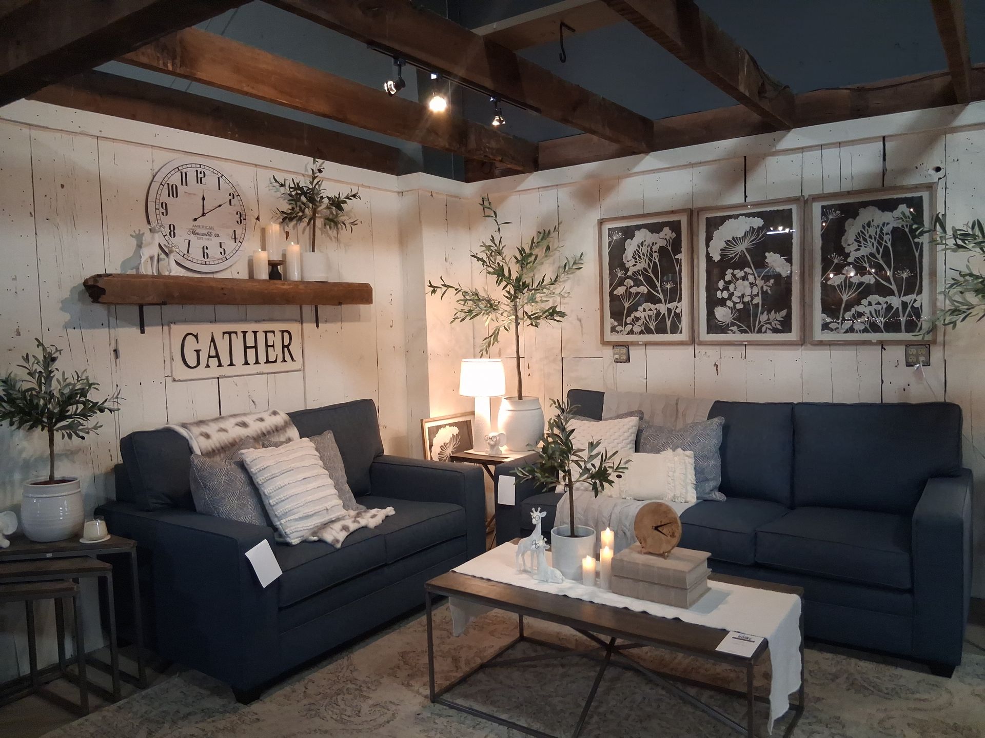 A living room.
