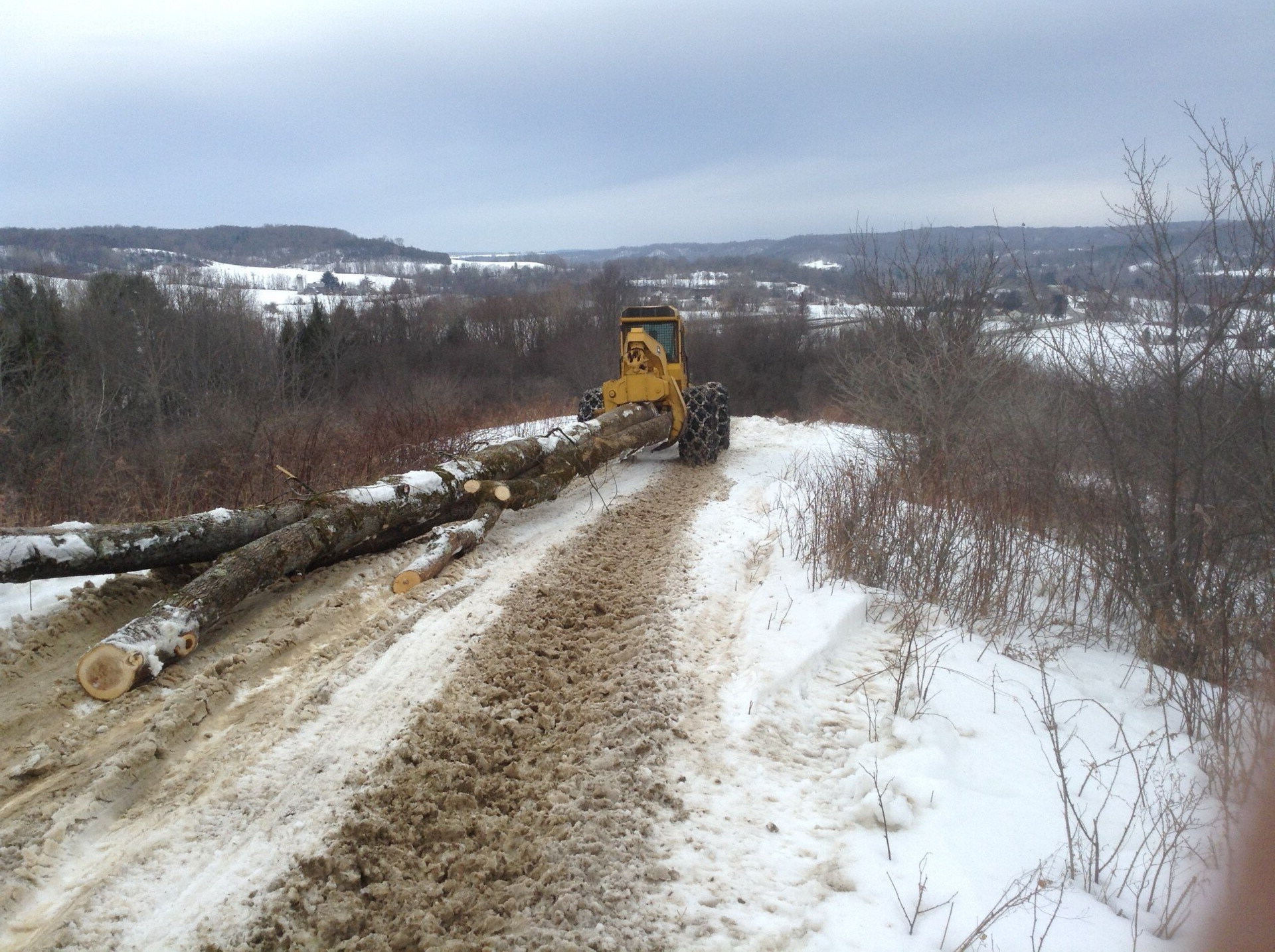 Logging Truck Equipment — Cold Brook, NY — Scott Lawson Excavation & Logging Logging Truck Equipment — Cold Brook, NY — Scott Lawson Excavation & Logging