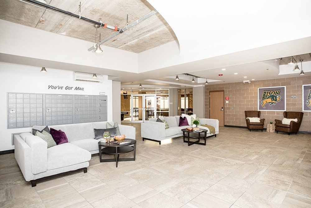 community lounge area