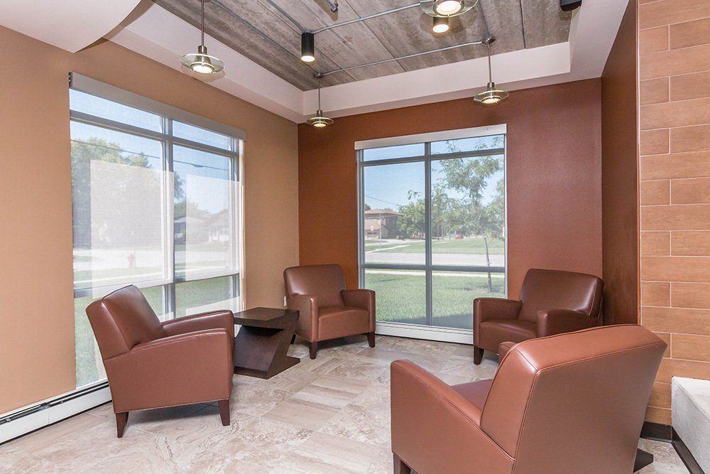 room with big window
