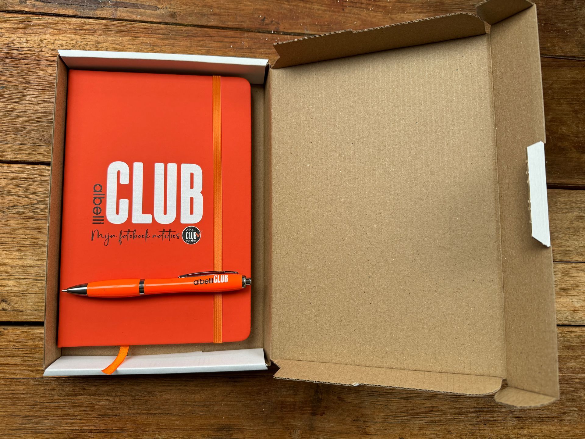 albelliCLUB notitieboek en pen