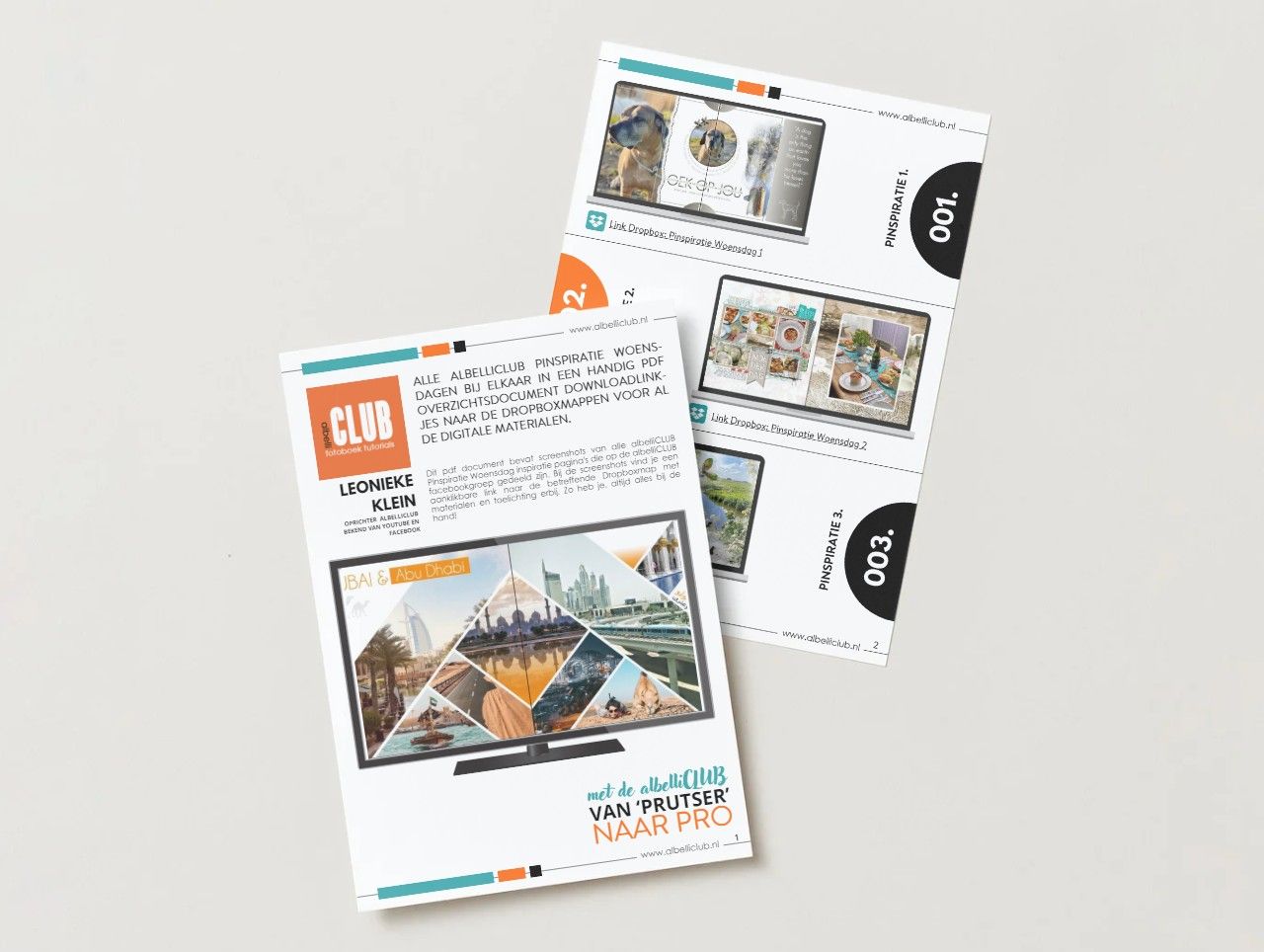 PDF Overzicht albelliCLUB Pinspiraties