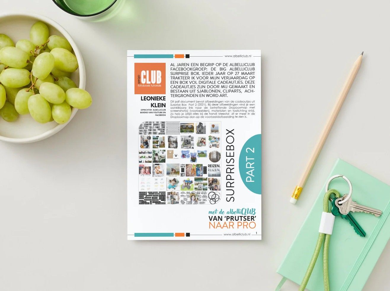 PDF Overzichten van alle 7 de albelliCLUB Surpriseboxen (inclusief de 2026 box)