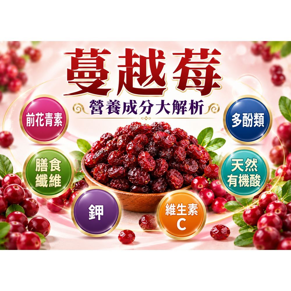 【豐一生活網】美國蔓越莓~買8送2