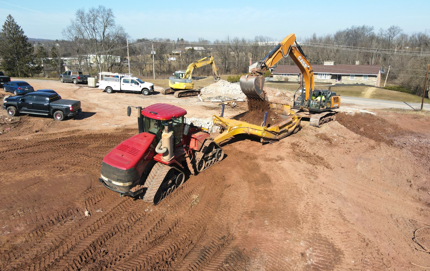 site excavation