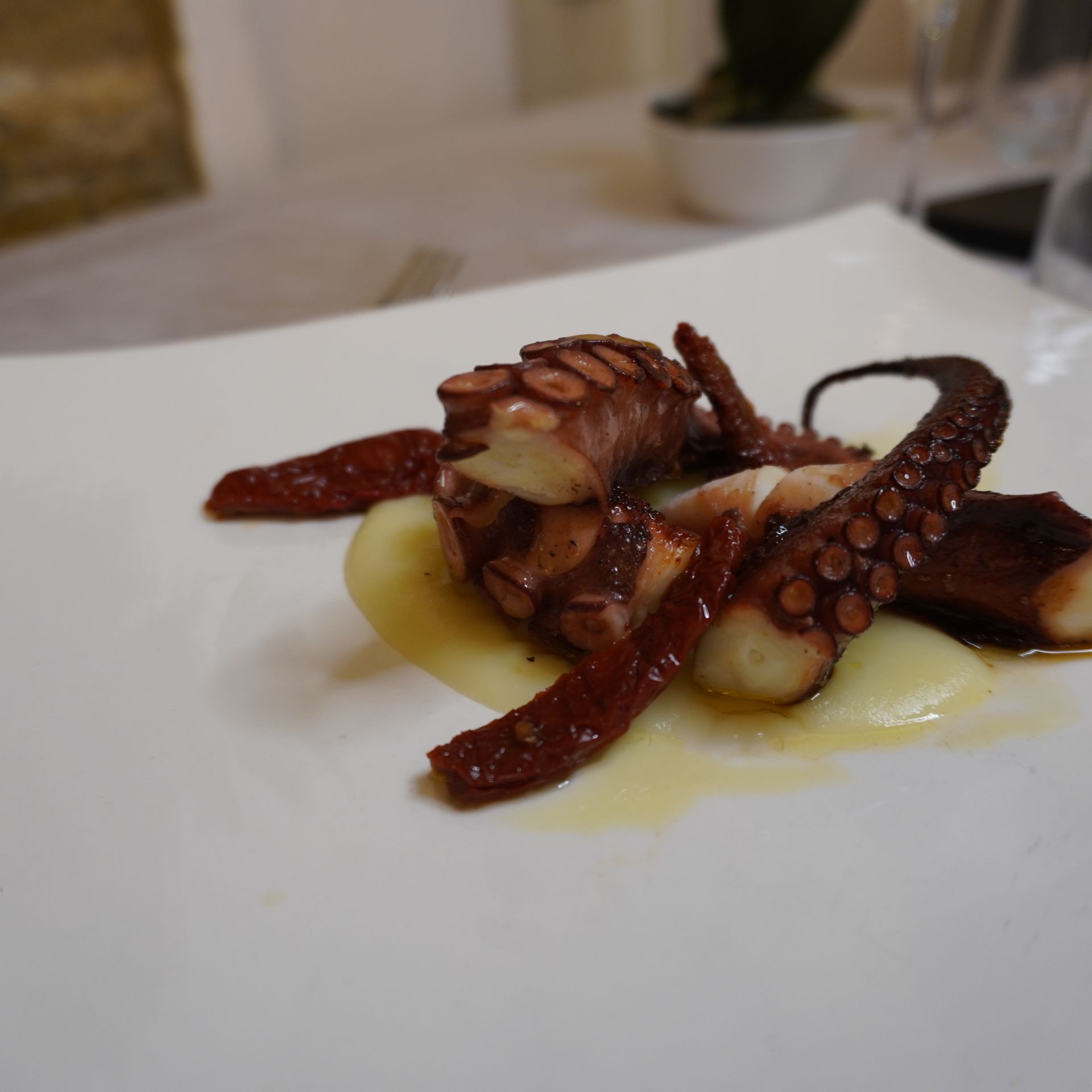 antipasto con polpo