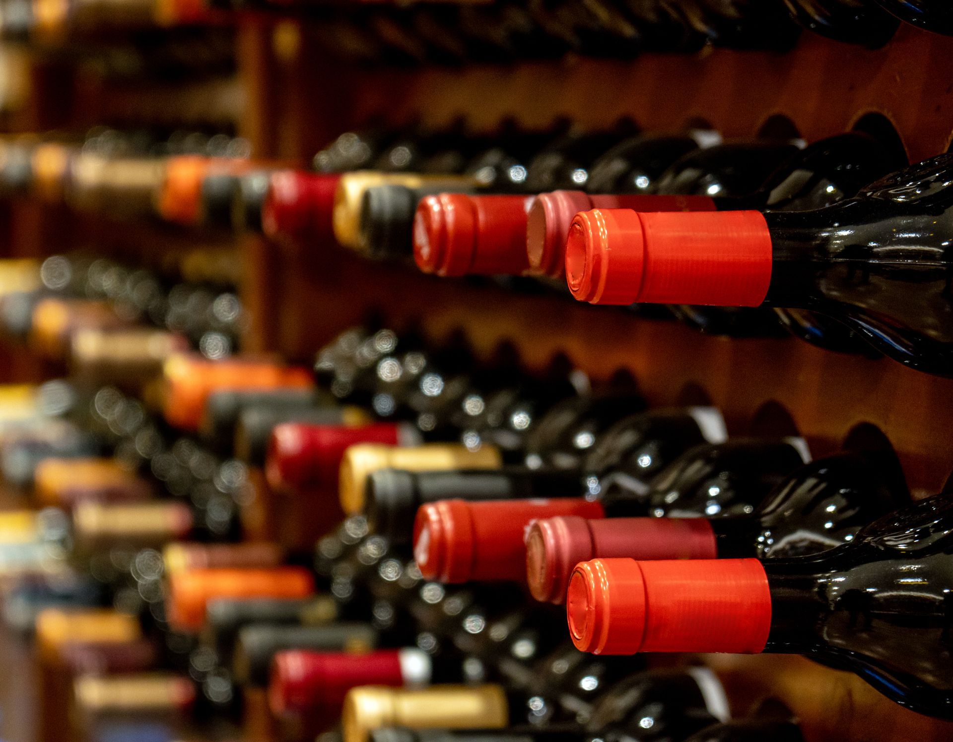 selezione di vini e spumanti