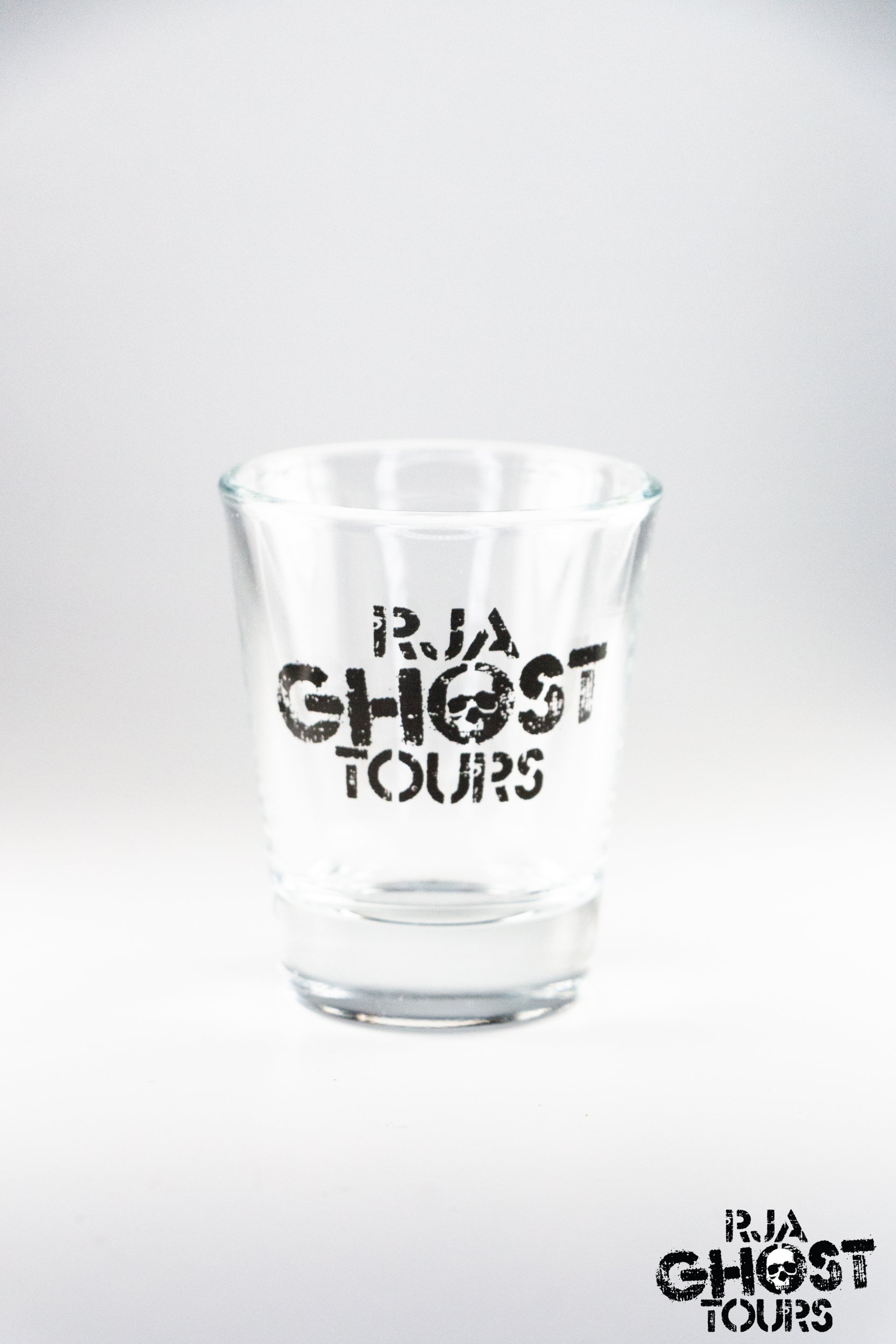 RJA GHOST TOURS Shot Glass