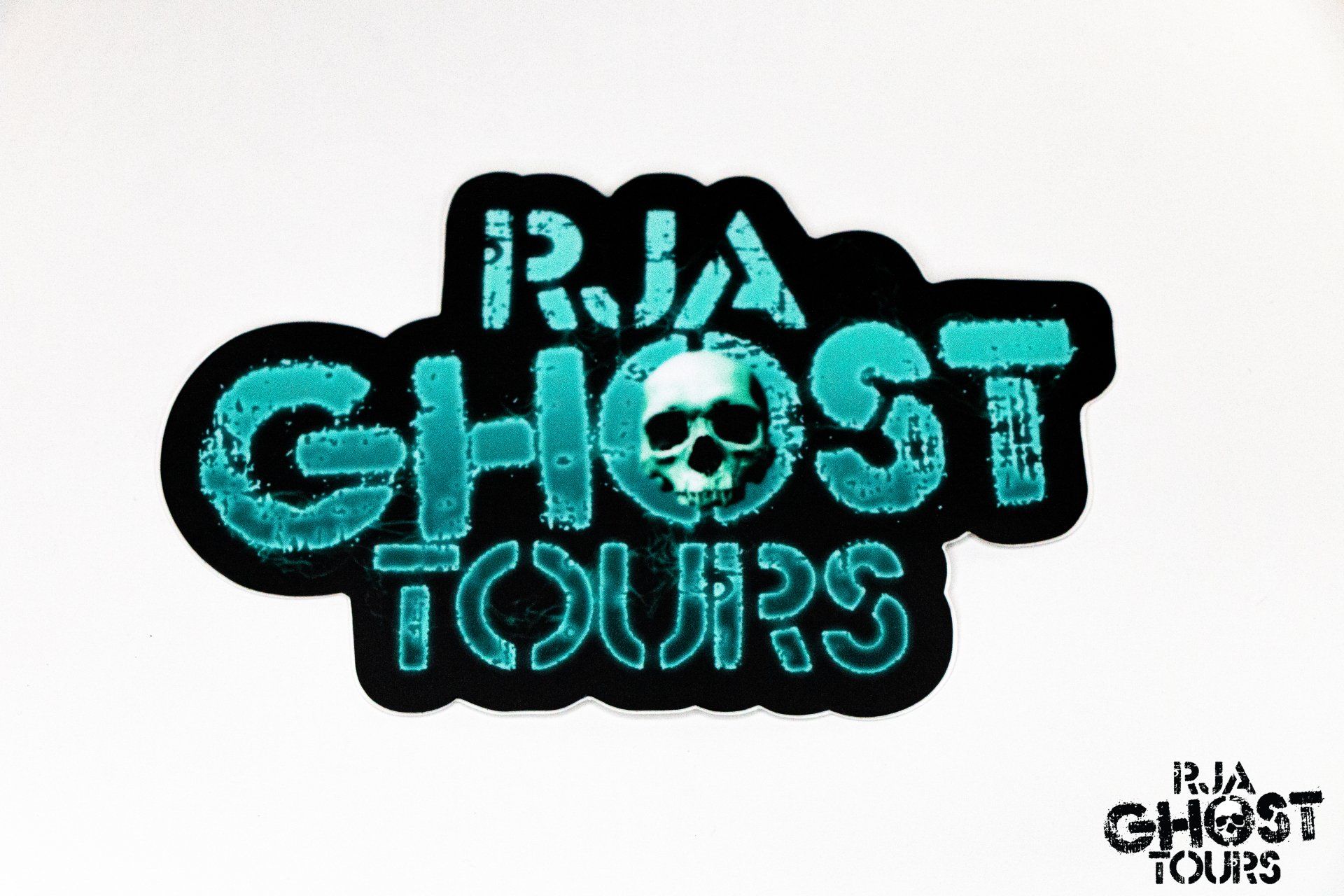 RJA GHOST TOURS STICKER