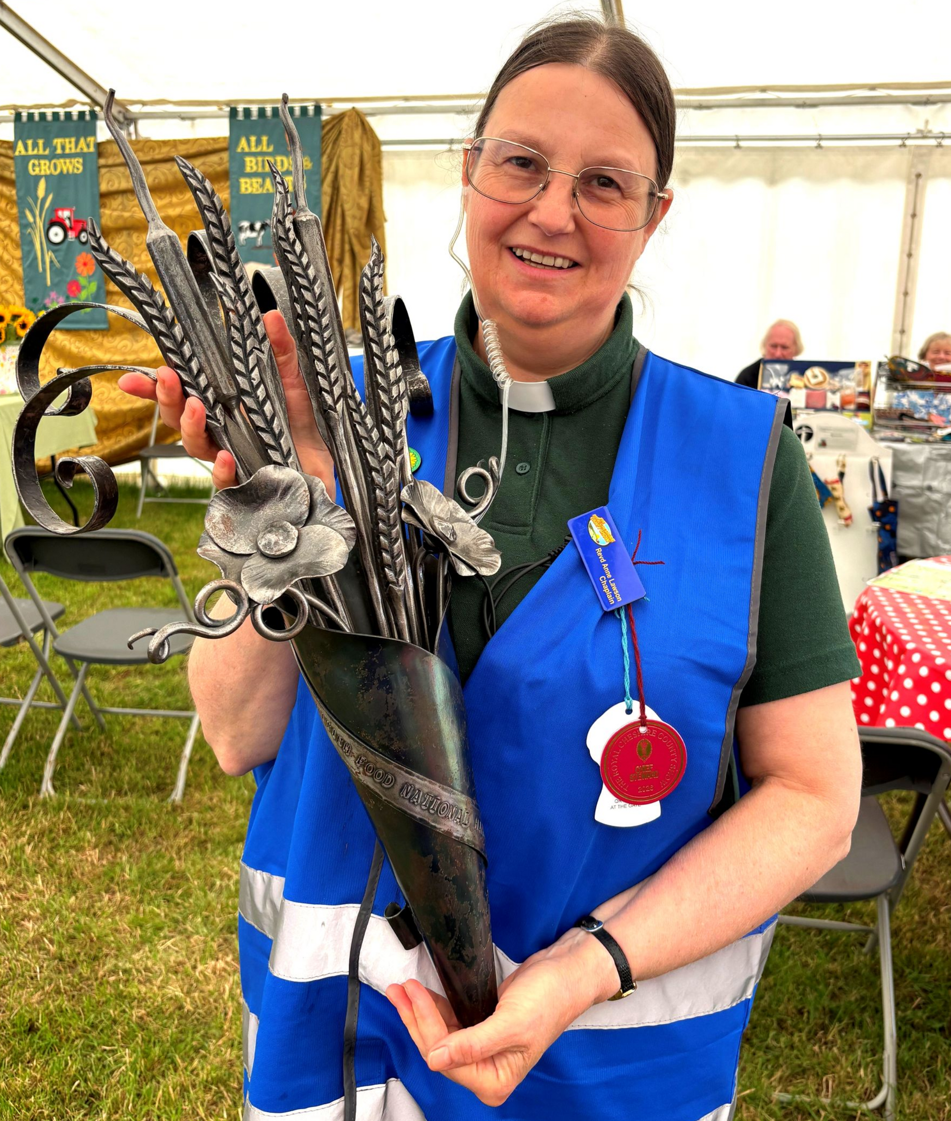 Revd Canon Anne Lawson, Chaplain to the Cheshire Agricultural Society