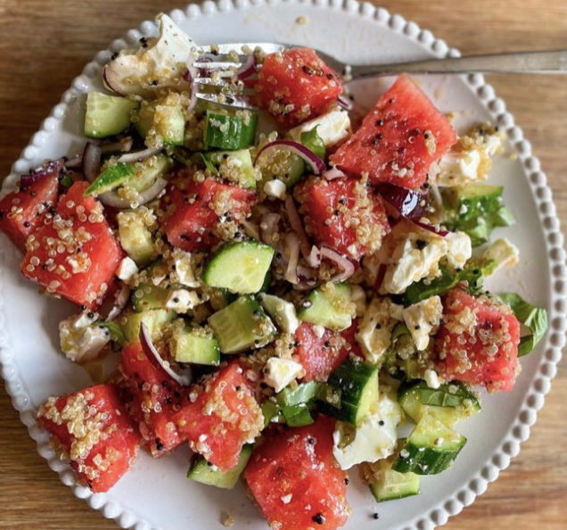 Gillian Hudson’s Quinoa salad