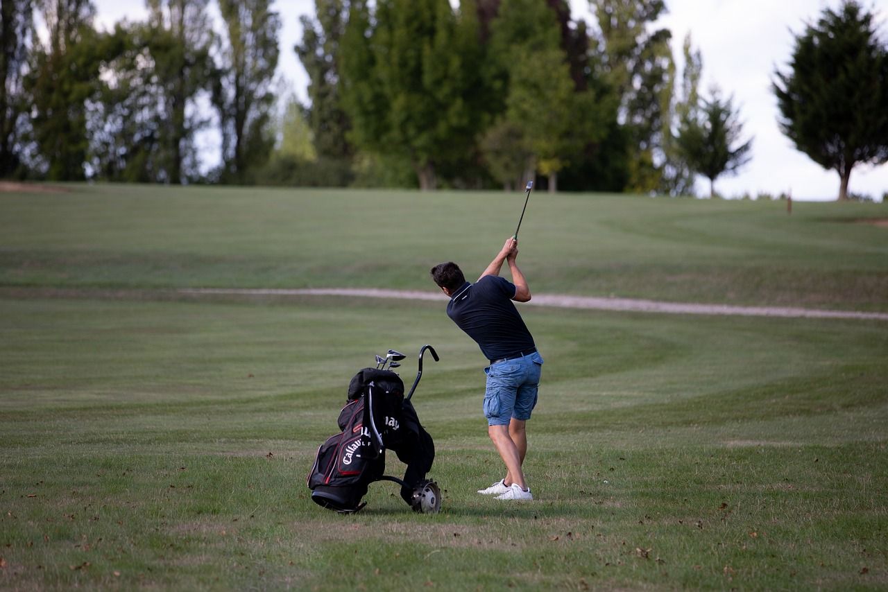 golfing