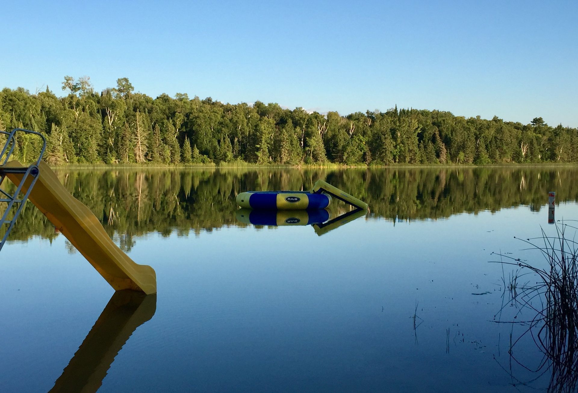 lake in summer
