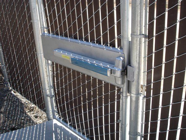 Panic Bar — Sacramento, CA — Benson Fence Co., Corp
