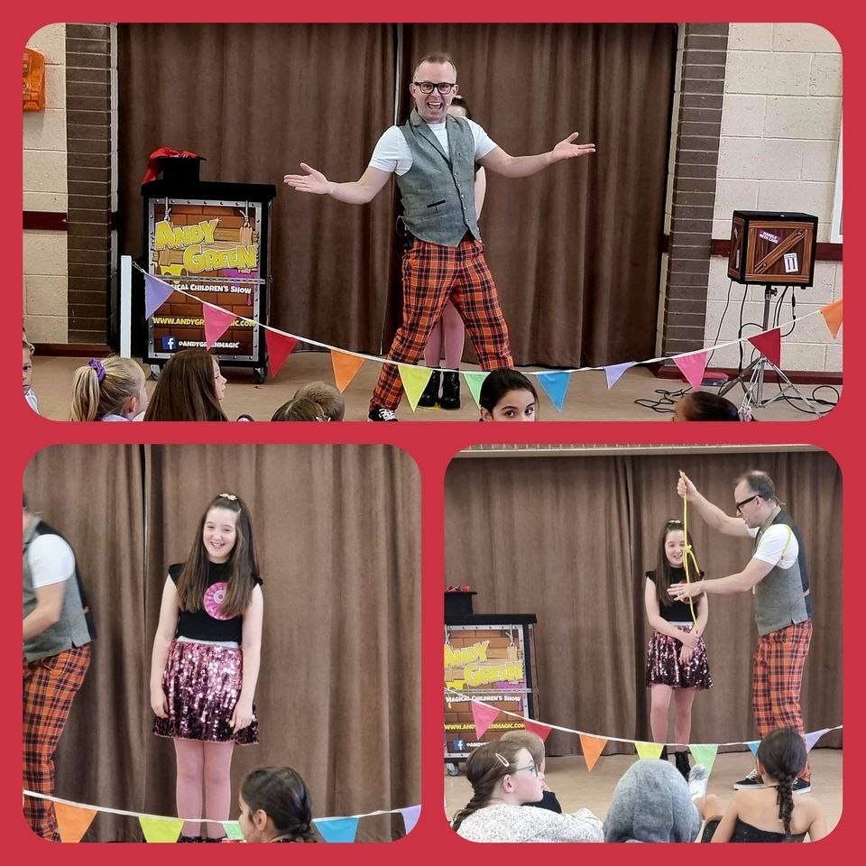 childrens magic show north wales