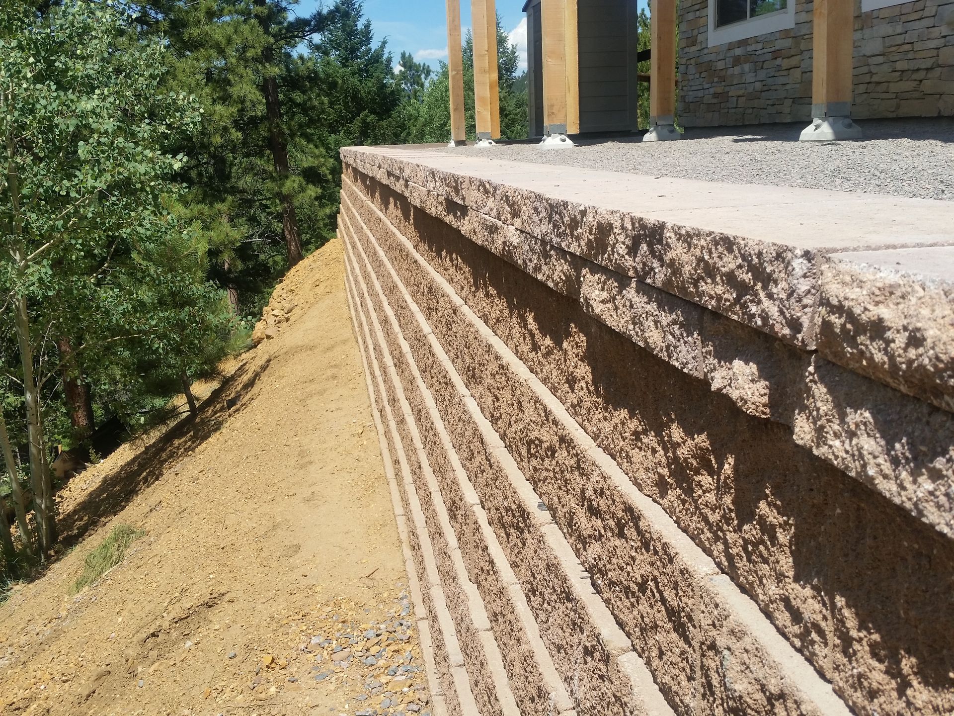 Top Retaining Wall Builders in Co | Deck Doctor Inc