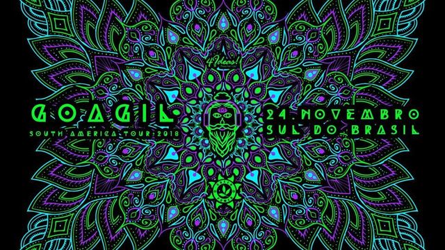 Green Dark Power Ritual Goa Gil 2018