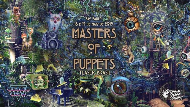 Masters Of Puppets 2019 Teaser Brasil By Cosmic Crew Sss